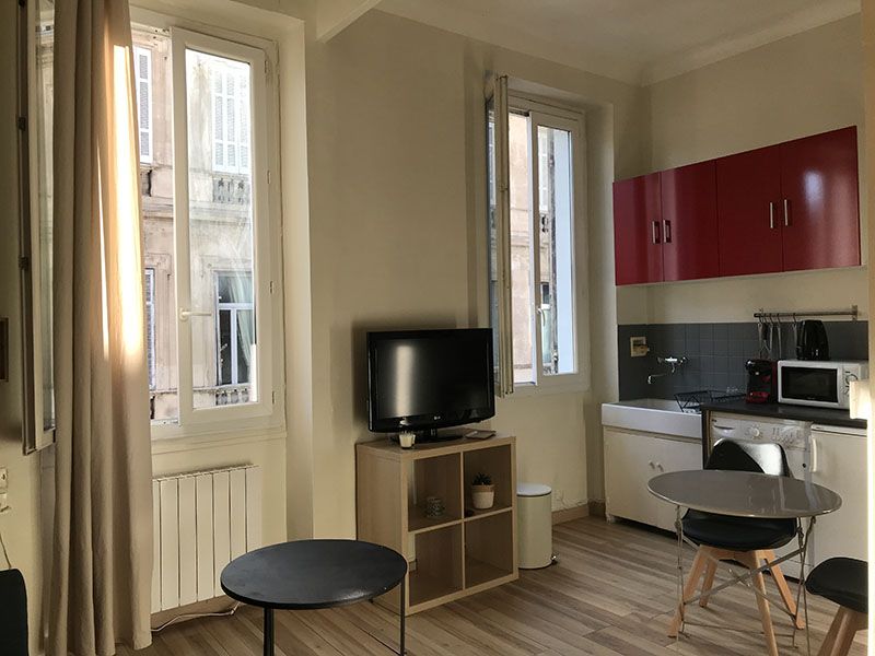 location appartement meublé pour étudiant à Marseille rue Breteuil